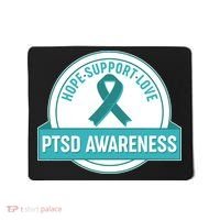 PTSD Awareness Hope Support Love Mousepad thumb 0