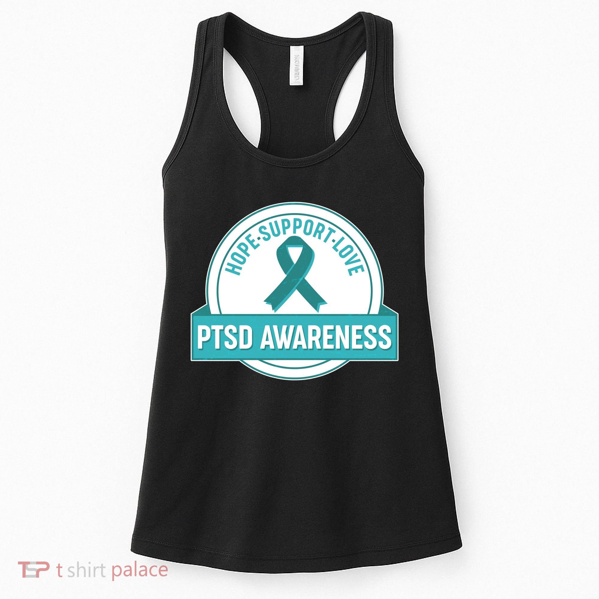 PTSD Awareness Hope Support Love Women's Tank Top