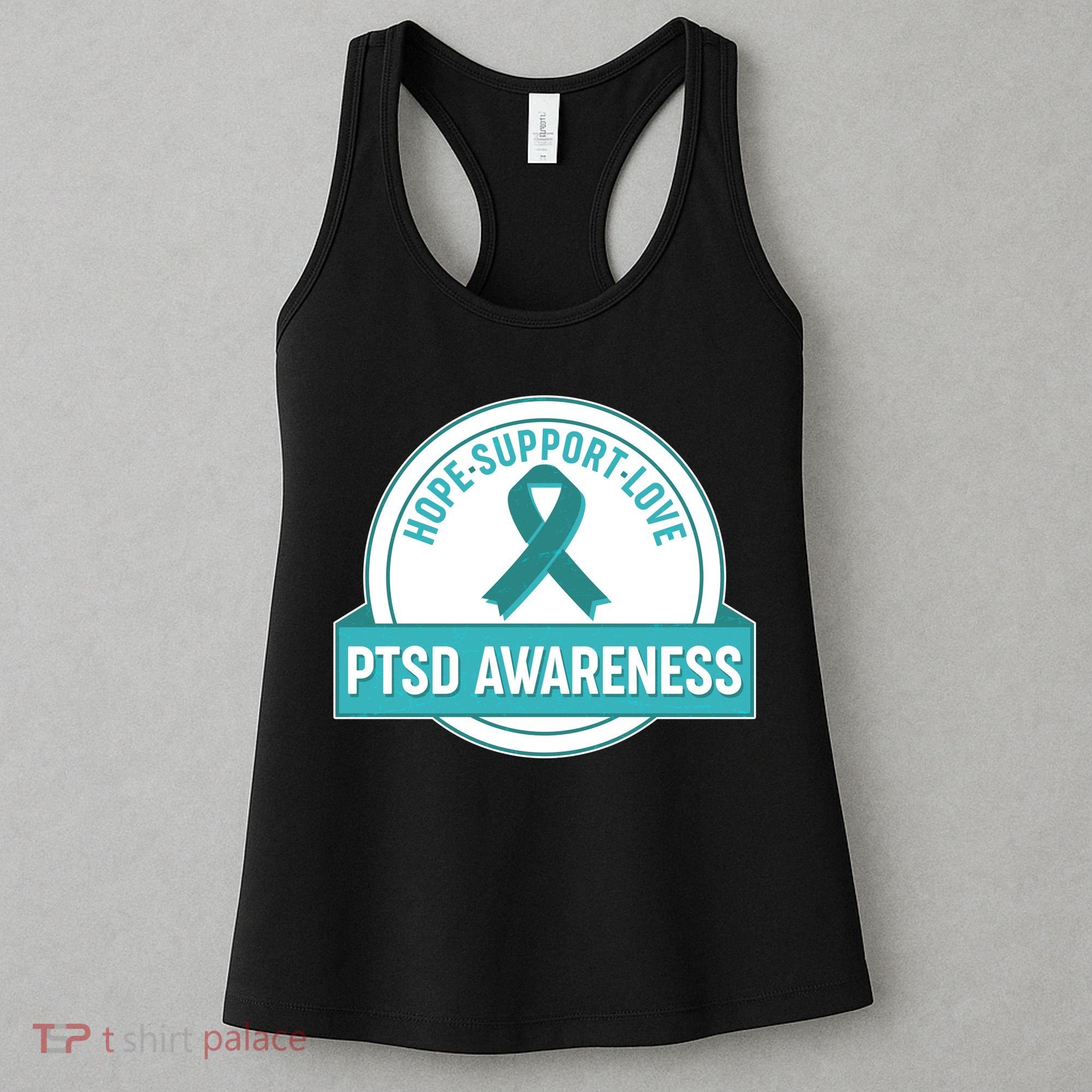 PTSD Awareness Hope Support Love Women's Tank Top