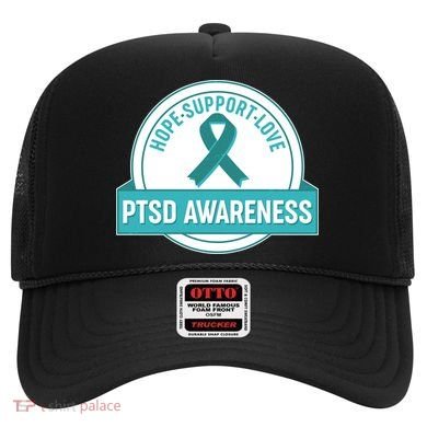 PTSD Awareness Hope Support Love Hat