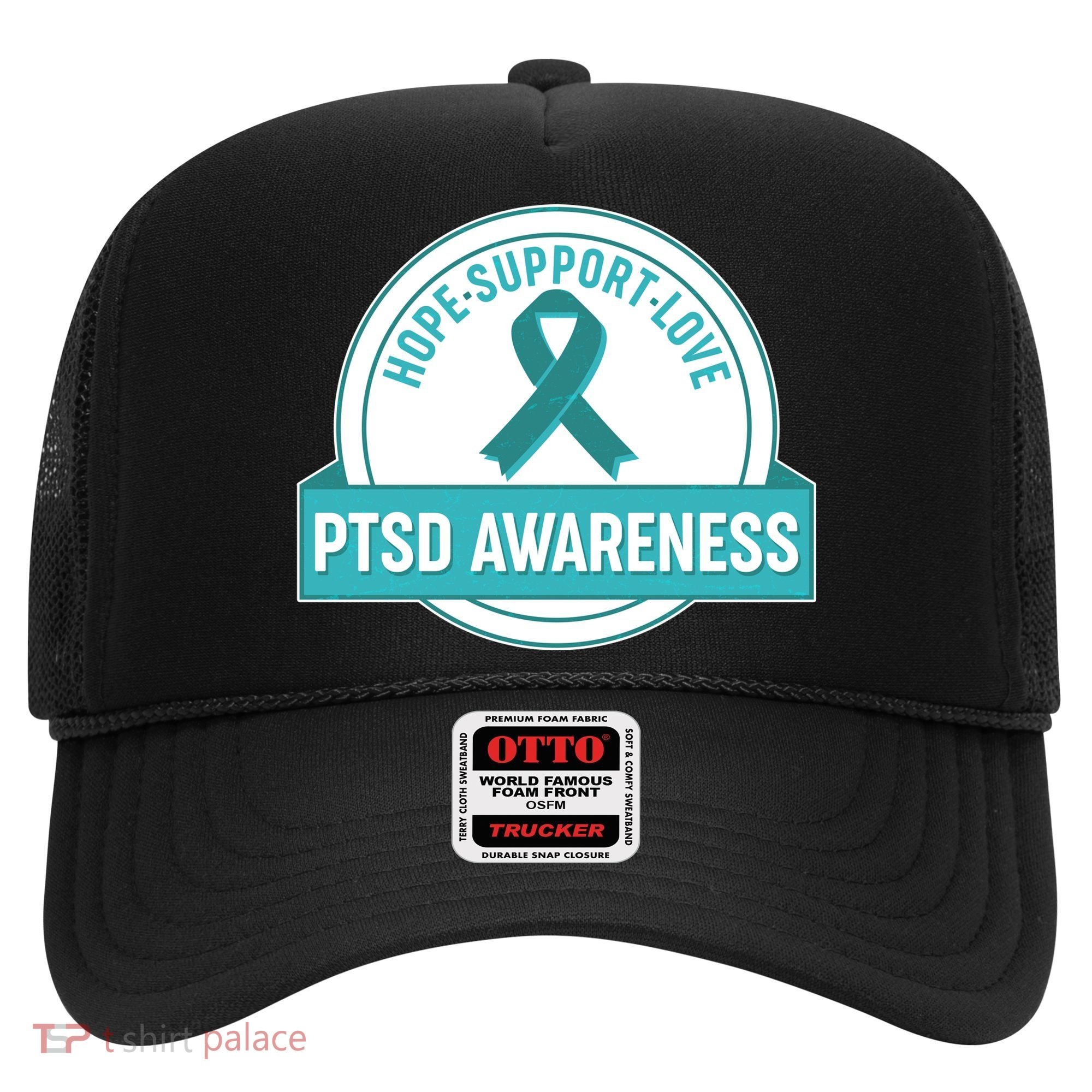 PTSD Awareness Hope Support Love Hat