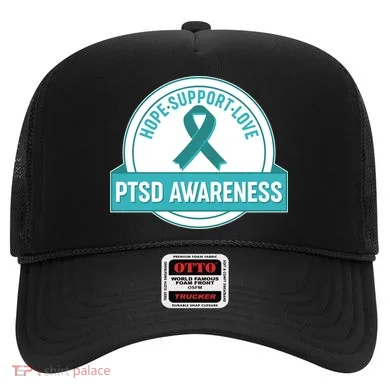 PTSD Awareness Hope Support Love Hat