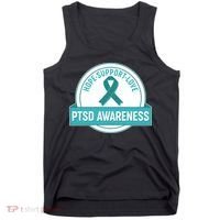 PTSD Awareness Hope Support Love Tank Top thumb 0