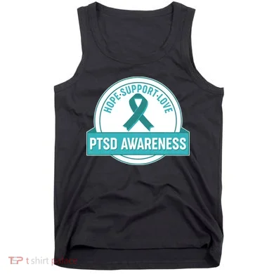 PTSD Awareness Hope Support Love Tank Top
