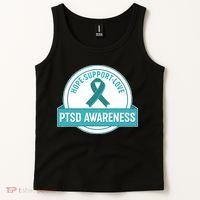 PTSD Awareness Hope Support Love Tank Top thumb 2
