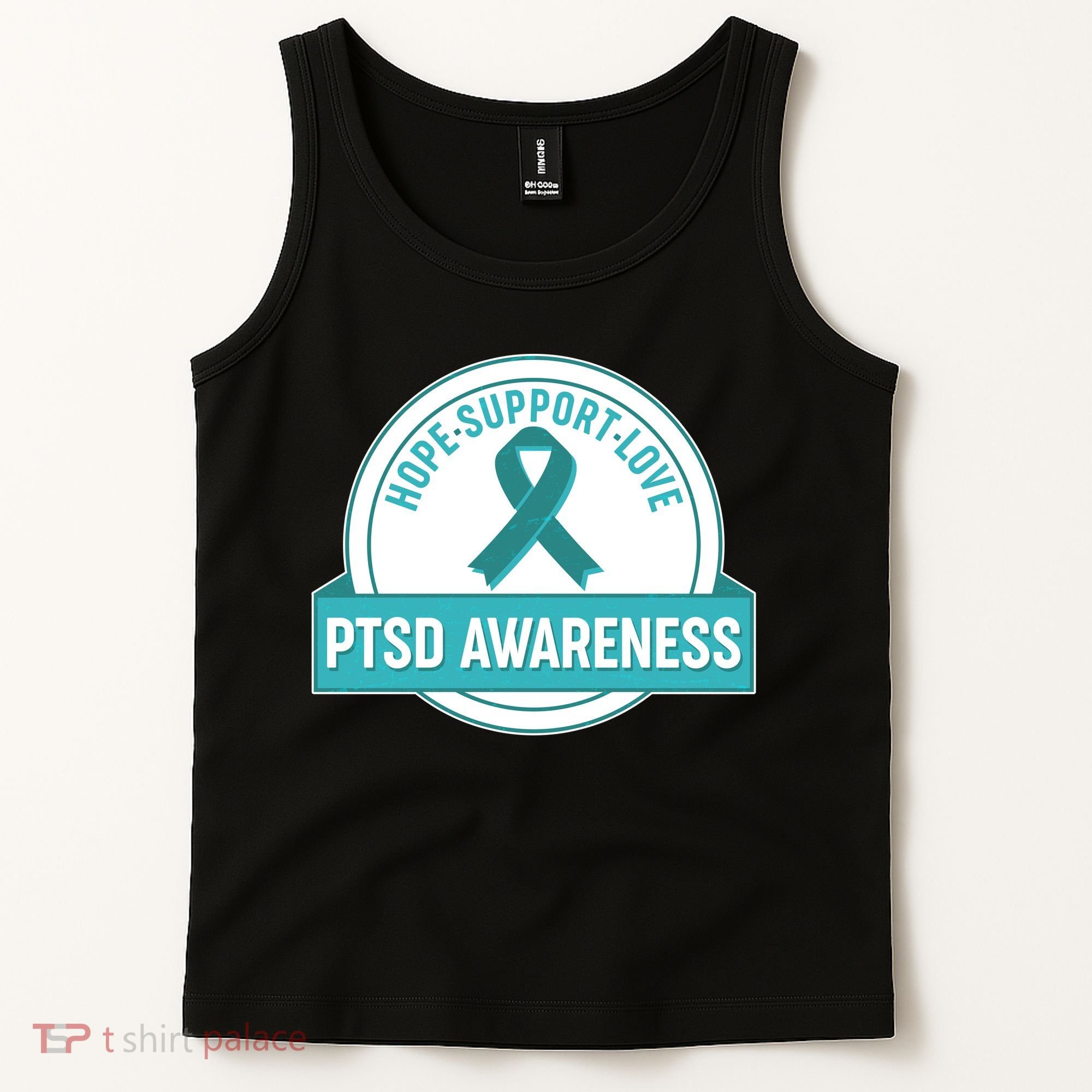 PTSD Awareness Hope Support Love Tank Top