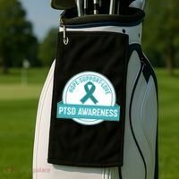 PTSD Awareness Hope Support Love Golf Towel thumb 2