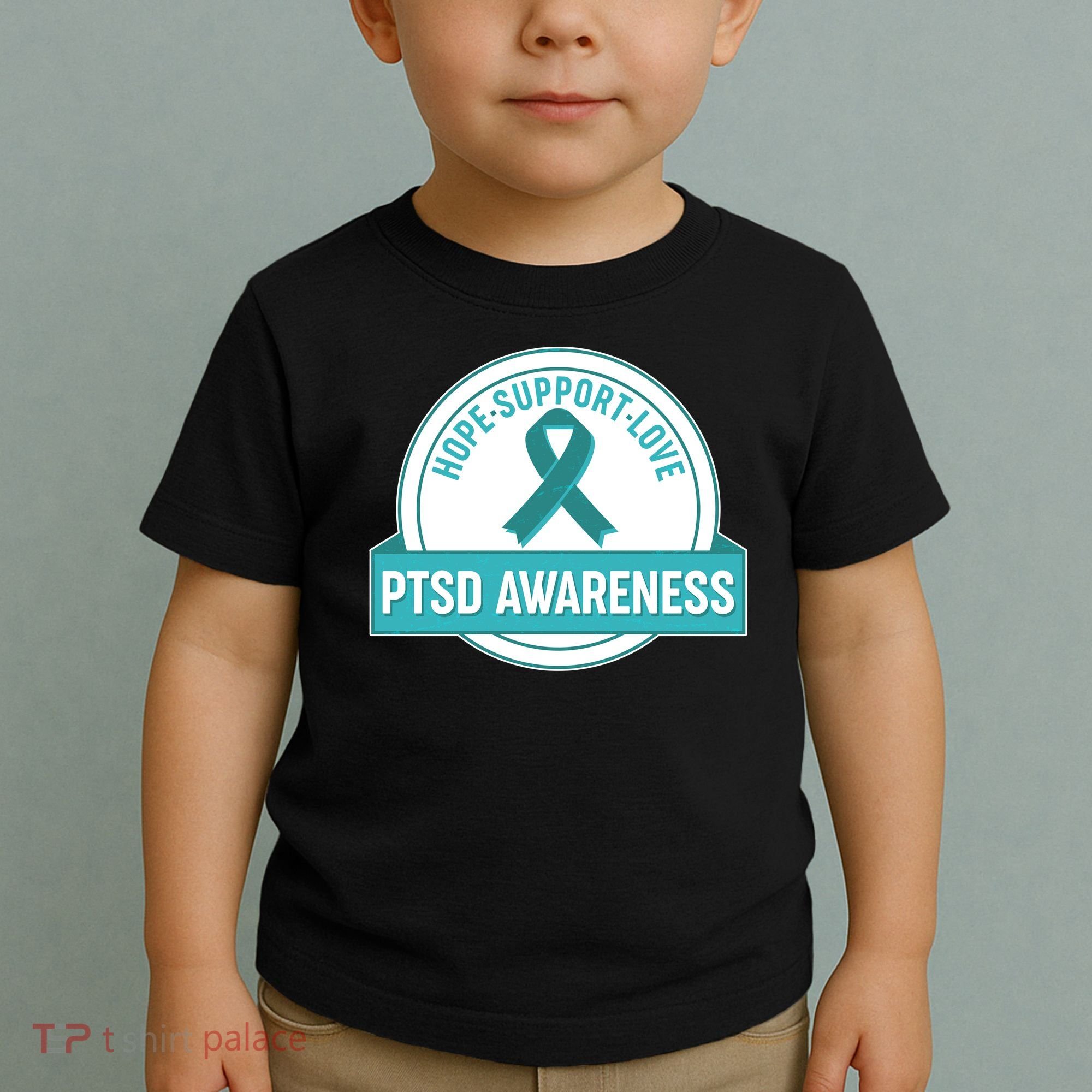 PTSD Awareness Hope Support Love Toddler T-Shirt