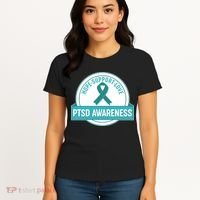 PTSD Awareness Hope Support Love Women's T-Shirt thumb 4