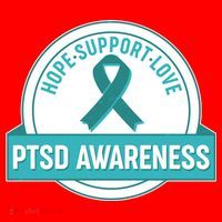 PTSD Awareness Hope Support Love Santa Hat thumb 1