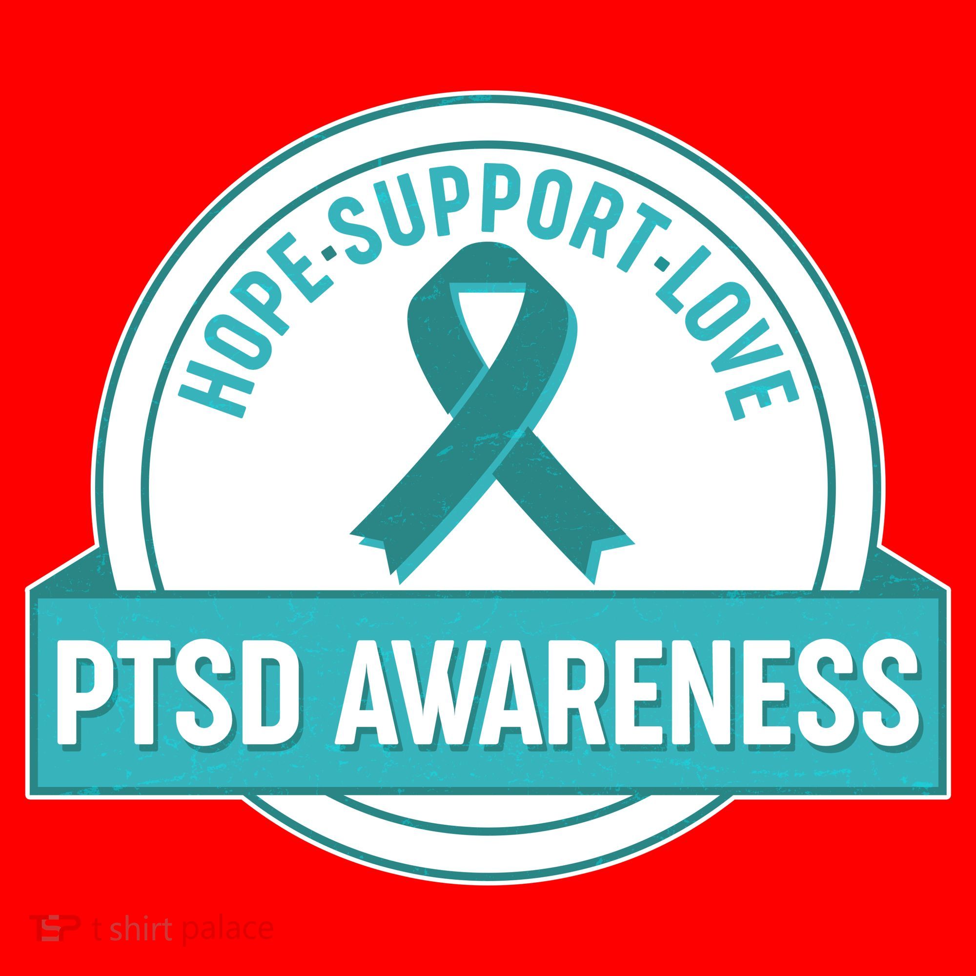 PTSD Awareness Hope Support Love Santa Hat