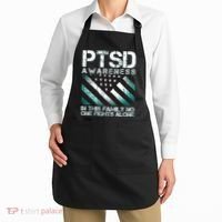 PTSD Awareness In This Family No One Fights Alone Apron thumb 2