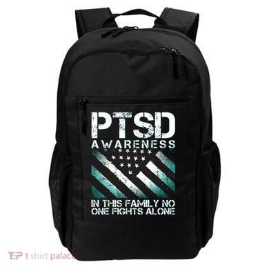 PTSD Awareness In This Family No One Fights Alone Backpack