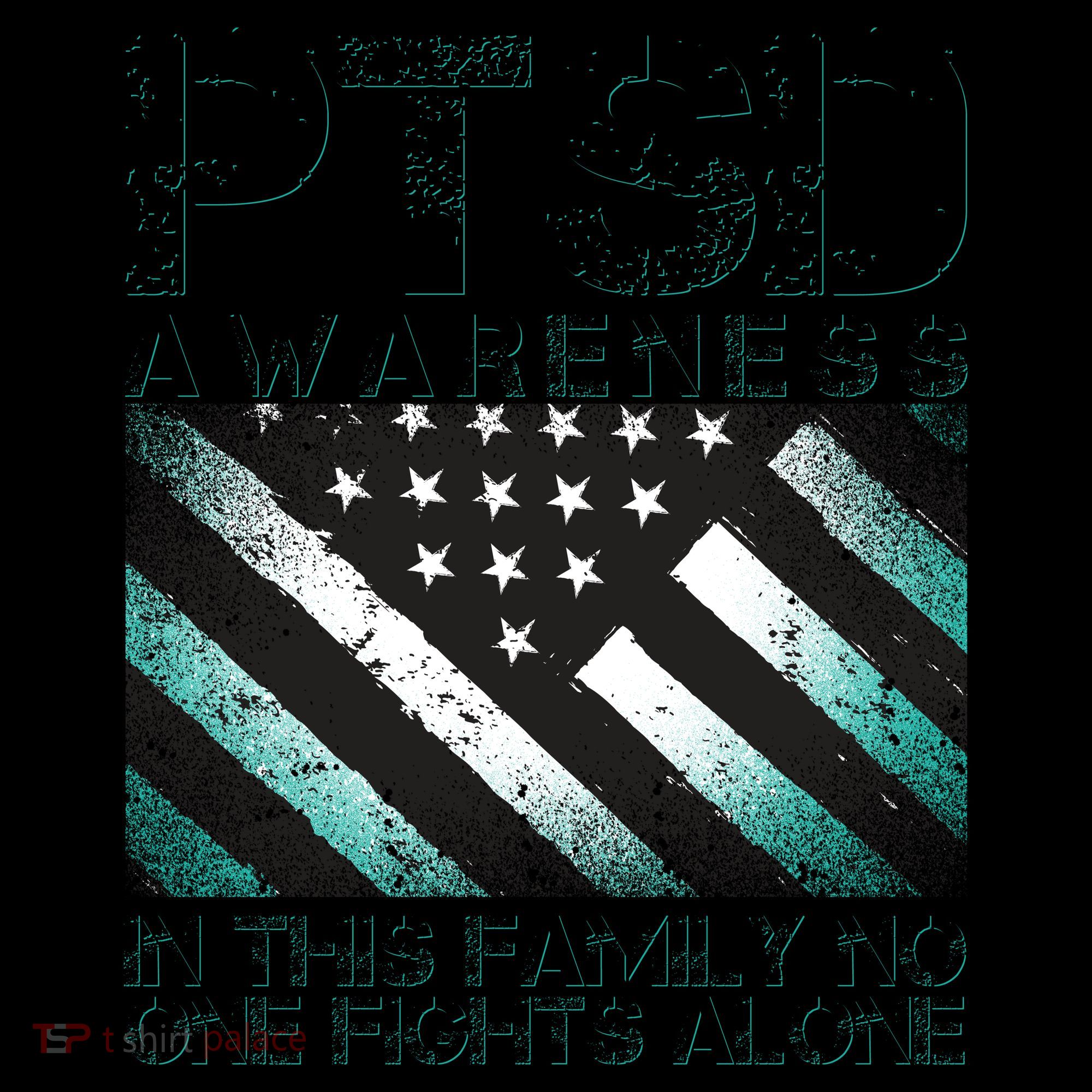 PTSD Awareness In This Family No One Fights Alone Coffee Mug
