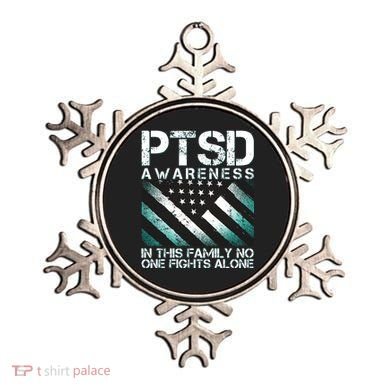 PTSD Awareness In This Family No One Fights Alone Ornament