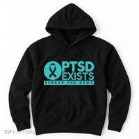 PTSD Exists Spread The News Hoodie thumb 0