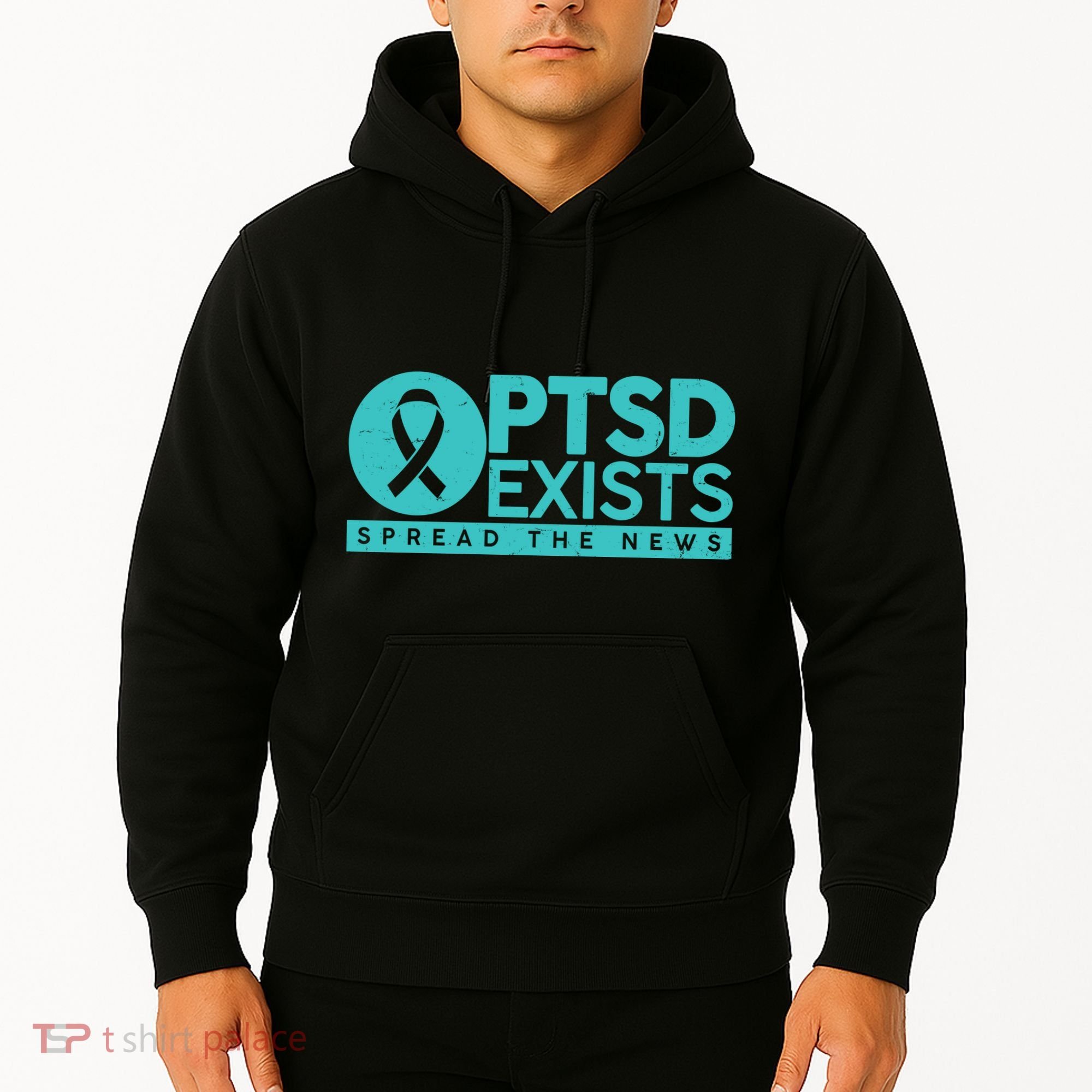 PTSD Exists Spread The News Hoodie