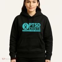 PTSD Exists Spread The News Hoodie thumb 5