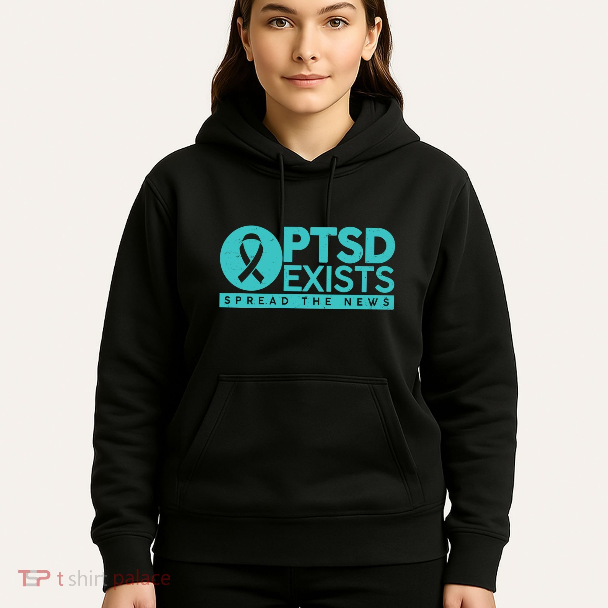 PTSD Exists Spread The News Hoodie