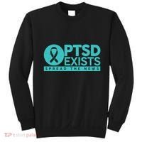 PTSD Exists Spread The News Sweatshirt thumb 0