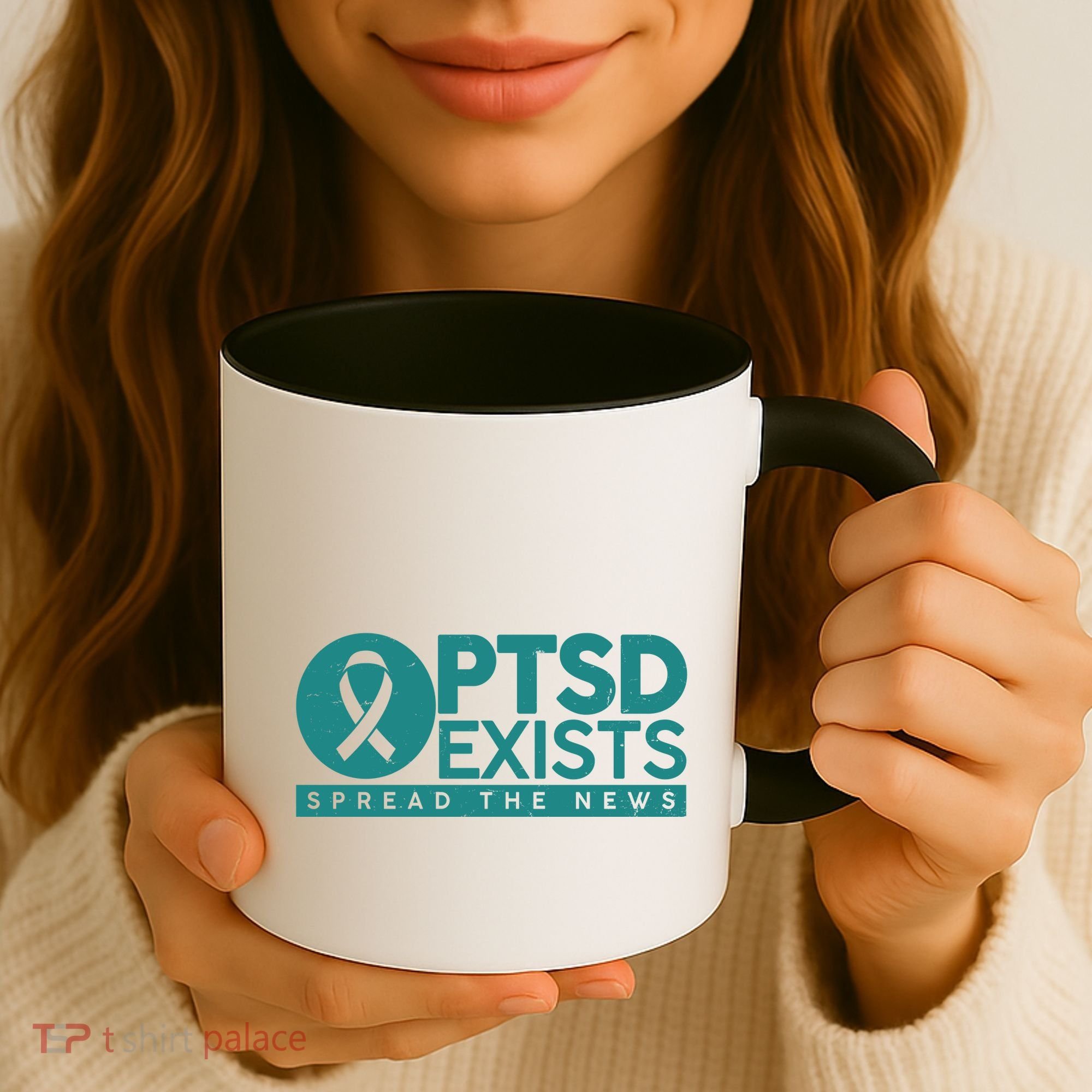 PTSD Exists Spread The News Coffee Mug