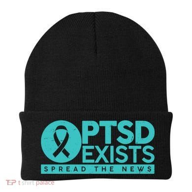 PTSD Exists Spread The News Beanie