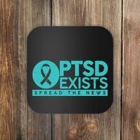 PTSD Exists Spread The News Coaster thumb 0