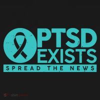 PTSD Exists Spread The News Ornament thumb 1