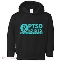 PTSD Exists Spread The News Toddler Hoodie thumb 0