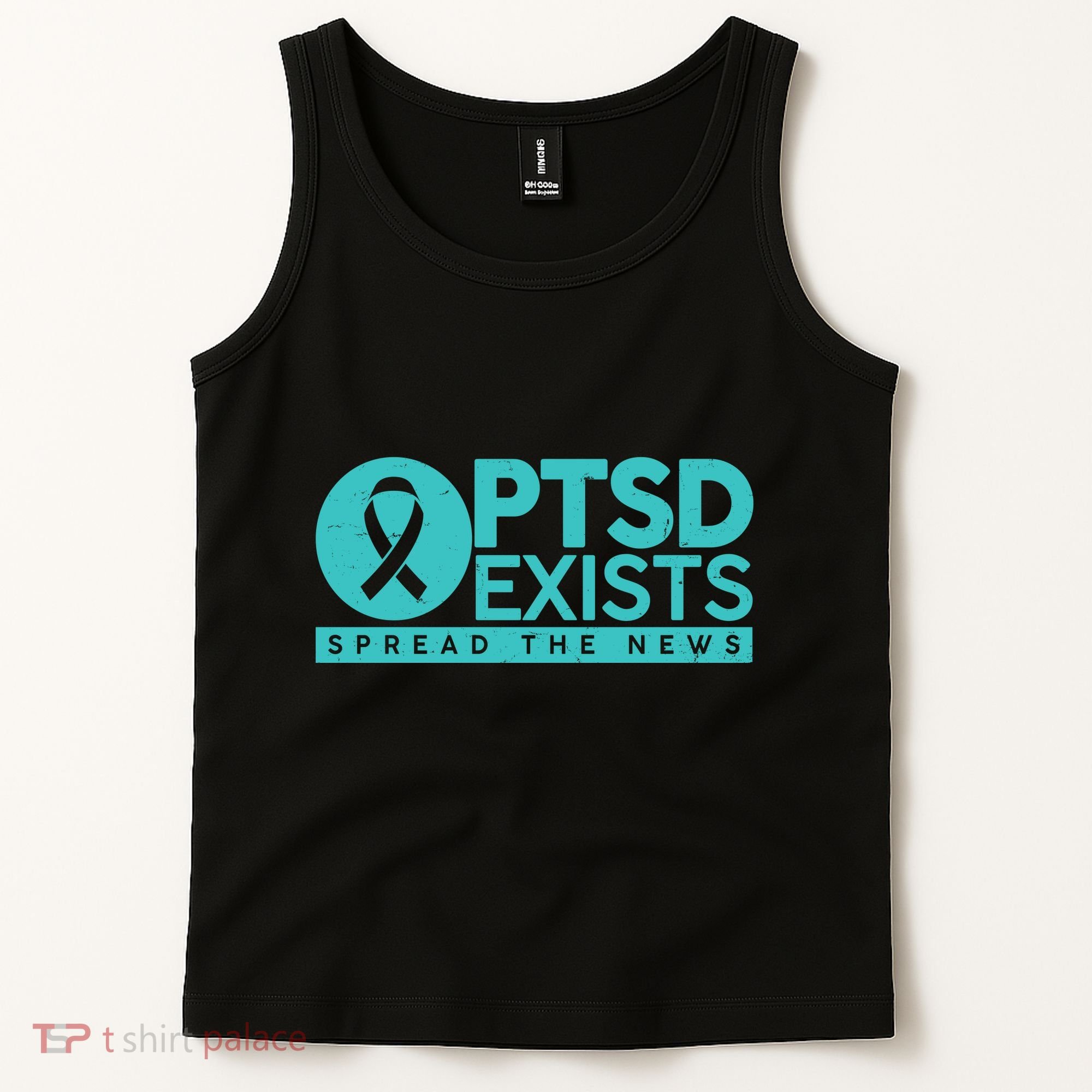 PTSD Exists Spread The News Tank Top