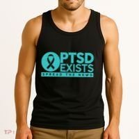 PTSD Exists Spread The News Tank Top thumb 3