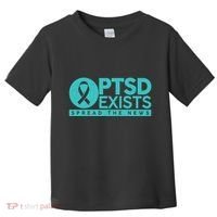 PTSD Exists Spread The News Toddler T-Shirt thumb 0