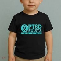 PTSD Exists Spread The News Toddler T-Shirt thumb 2
