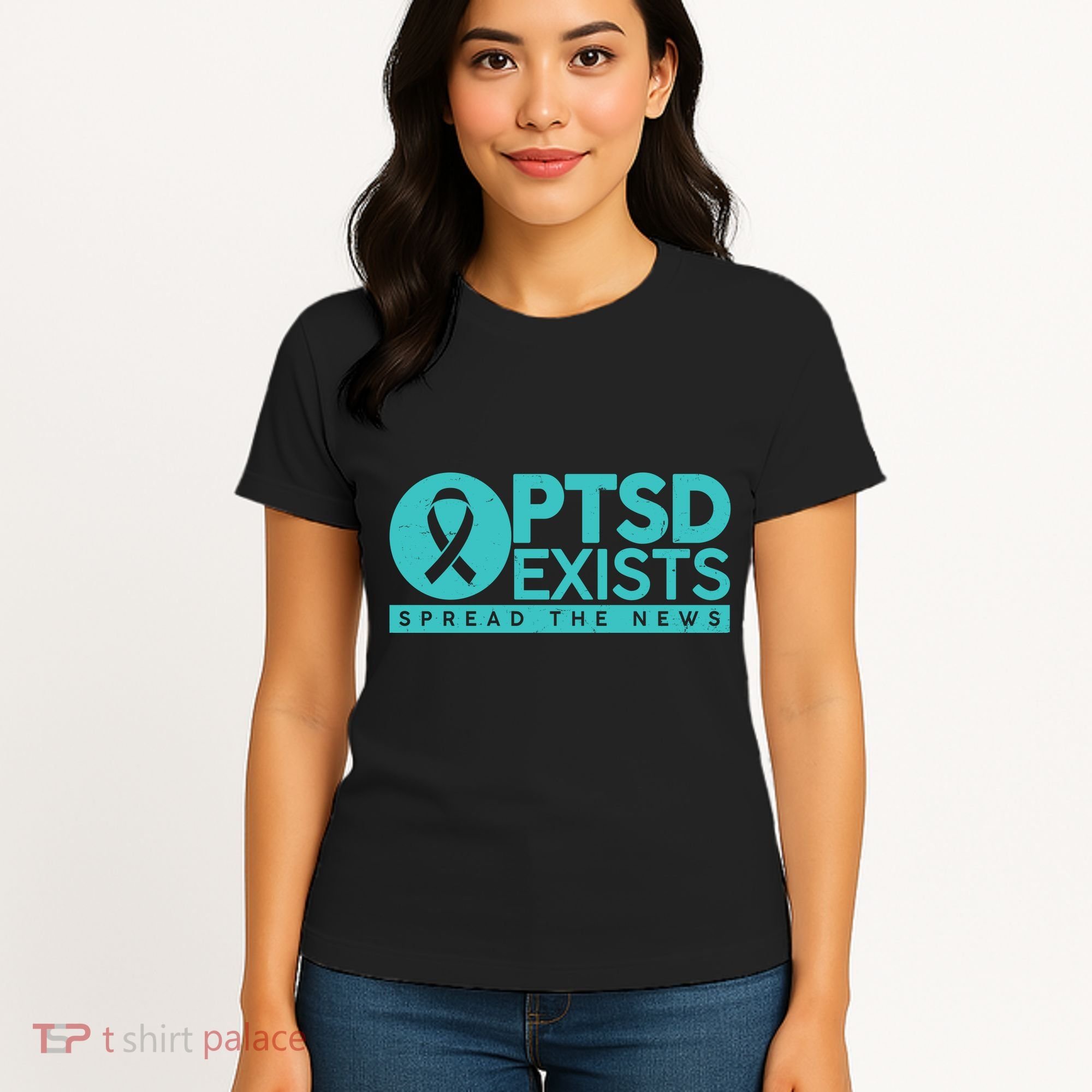 PTSD Exists Spread The News Women's T-Shirt