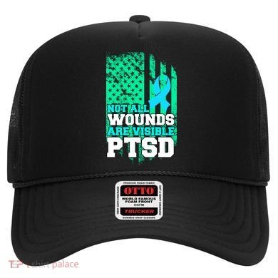 PTSD Flag Not All Wounds Are Visible Hat
