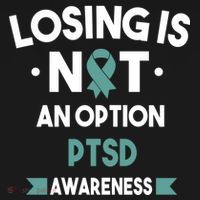 PTSD Losing Is Not An Option Doggie Tank thumb 4