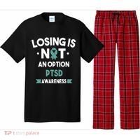 PTSD Losing Is Not An Option Pajama Set thumb 0
