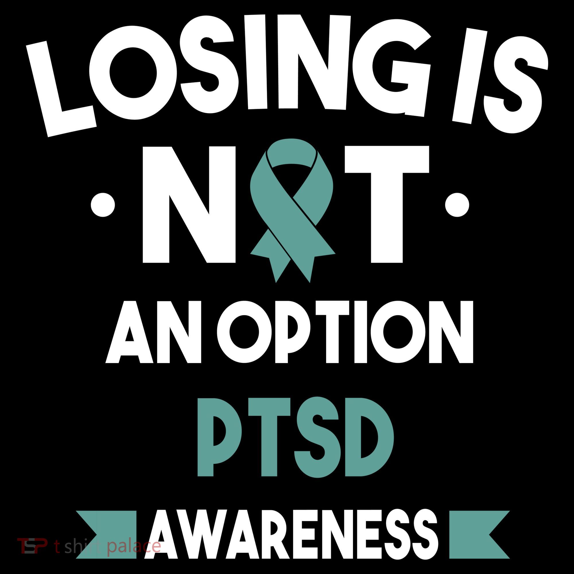 PTSD Losing Is Not An Option Women's Hoodie