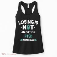 PTSD Losing Is Not An Option Women's Tank Top thumb 0