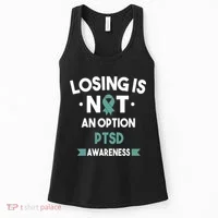 PTSD Losing Is Not An Option Women's Tank Top thumb 0