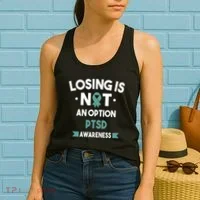 PTSD Losing Is Not An Option Women's Tank Top thumb 2