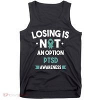 PTSD Losing Is Not An Option Tank Top thumb 0