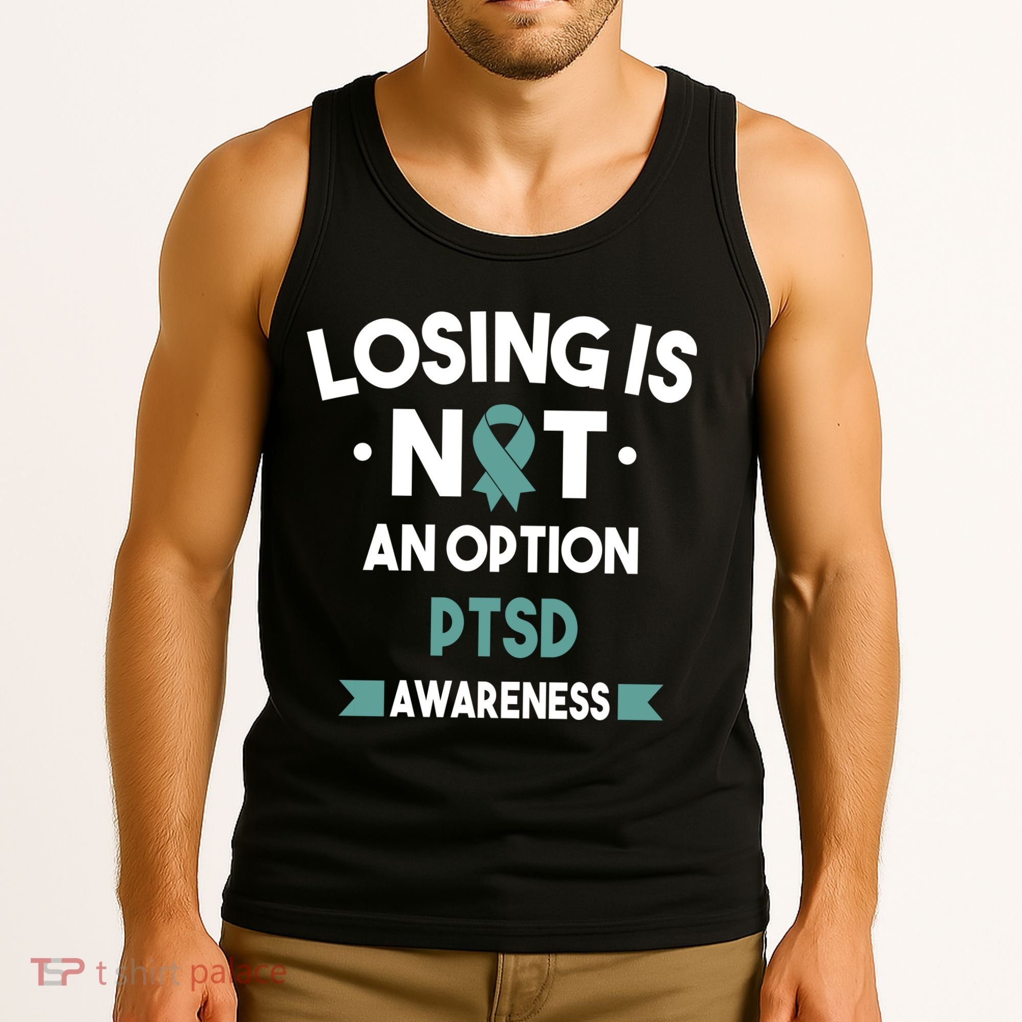 PTSD Losing Is Not An Option Tank Top