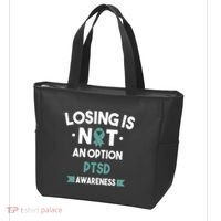 PTSD Losing Is Not An Option Tote Bag thumb 3