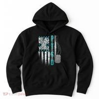 PTSD Veteran Not All Wounds Are Visible  Hoodie thumb 0