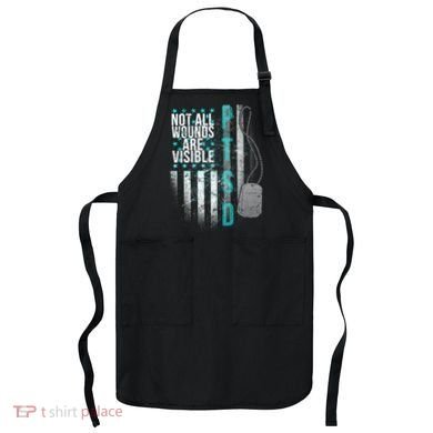 PTSD Veteran Not All Wounds Are Visible  Apron