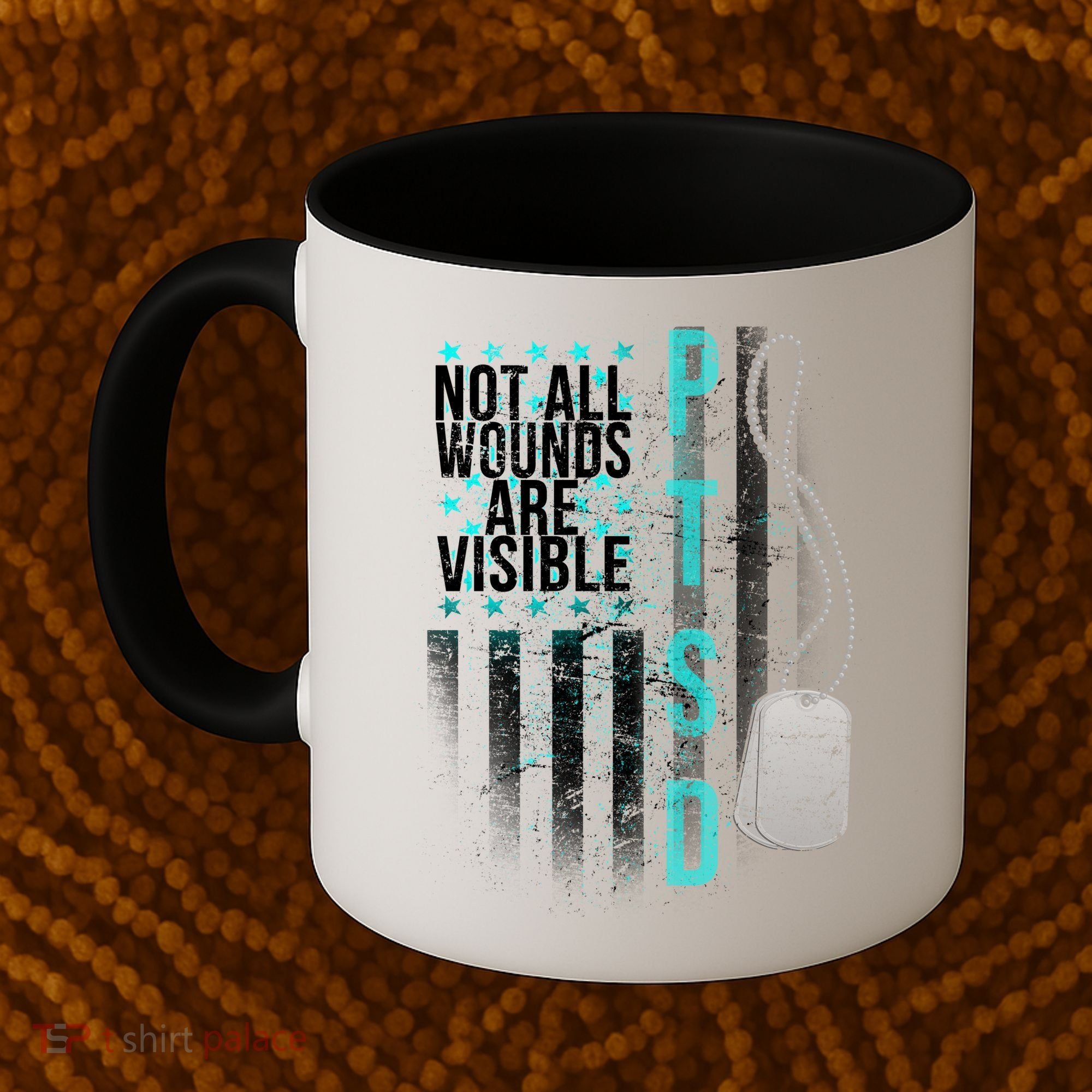 PTSD Veteran Not All Wounds Are Visible  Coffee Mug