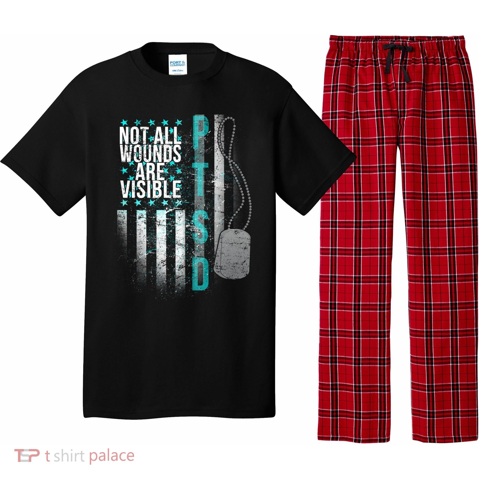 PTSD Veteran Not All Wounds Are Visible  Pajama Set