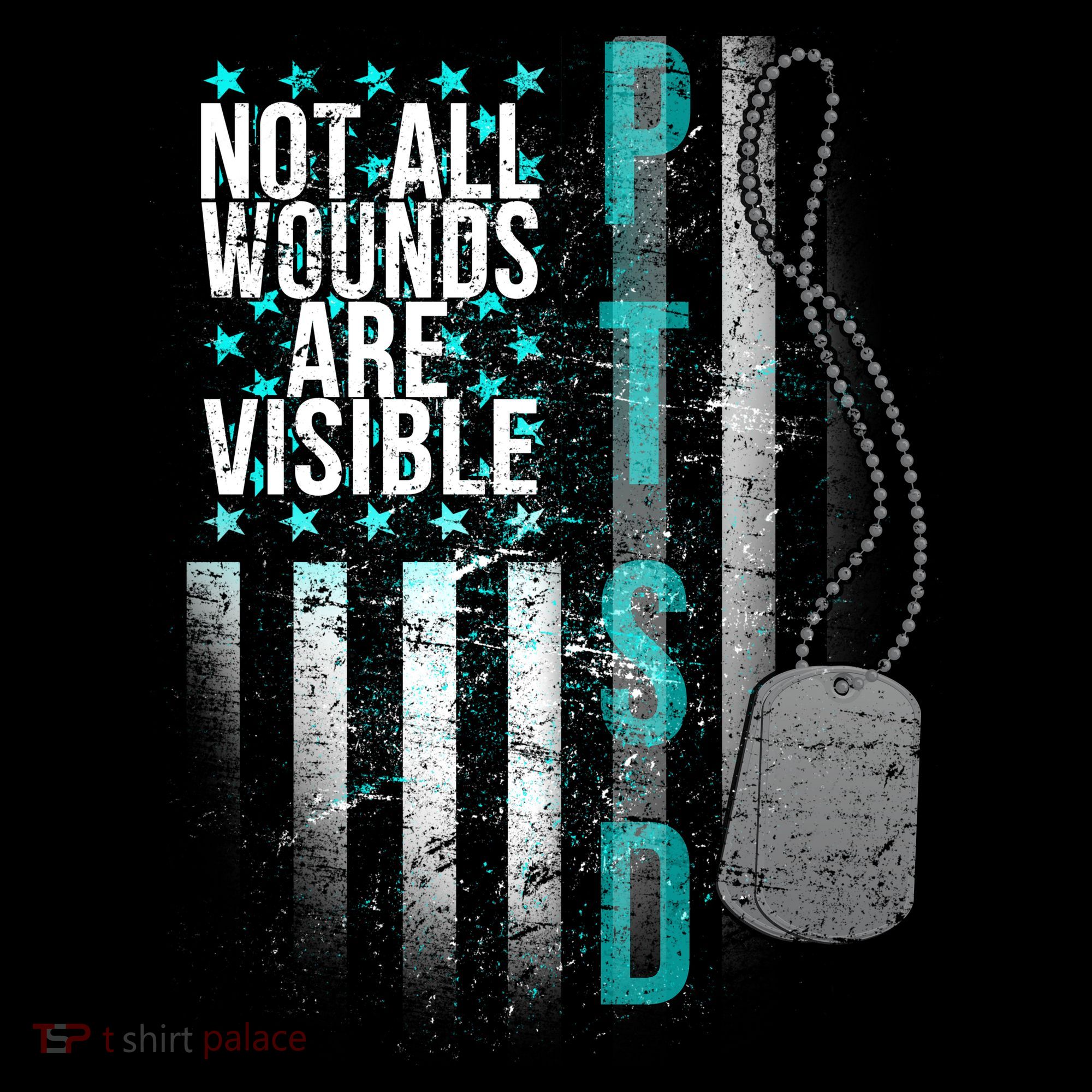 PTSD Veteran Not All Wounds Are Visible  Women's Hoodie