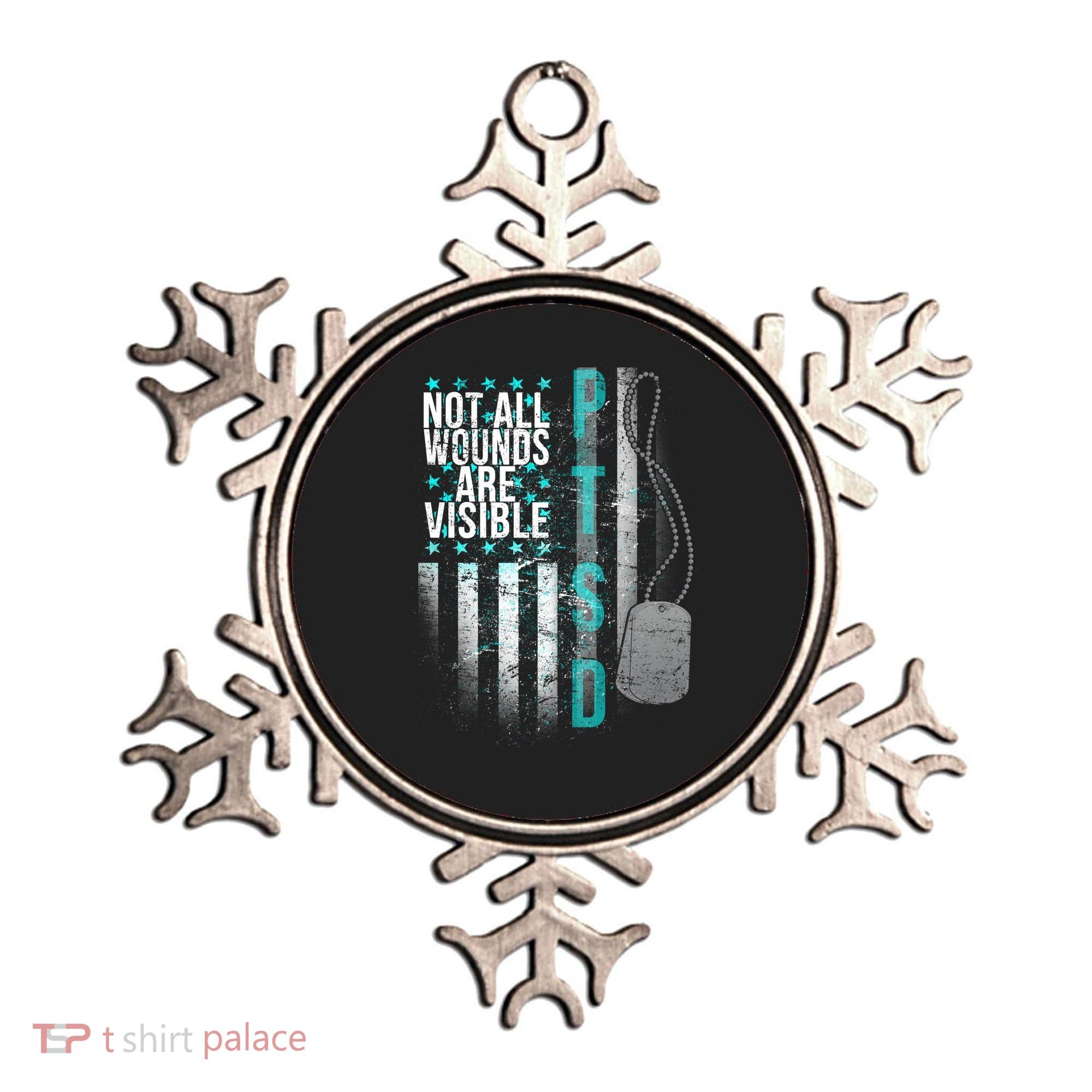 PTSD Veteran Not All Wounds Are Visible  Ornament